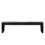 Banc Keyport Manguier massif - Gris cendres / Noir