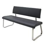 Banc Marco Noir - Largeur : 155 cm