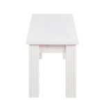 Banc Lyngby Pin massif - Blanc