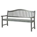 Banc d'assise Mischa Acacia massif - Gris