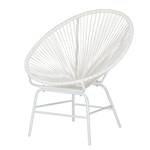 Sitzgruppe Copacabana III (3-teilig) Polyrattan Weiß