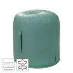 Tabouret Cilaos Cuir véritable - Turquoise