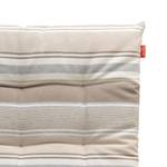 Coussin de chaise Coloured Tissu - Blanc / Basalte / Argile