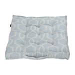 Coussin d?assise Jacob Tissu - Bleu clair mat