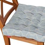 Coussin d?assise Jacob Tissu - Bleu clair mat