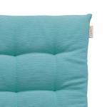 Coussin de chaise Needlestripe Tissu - Turquoise