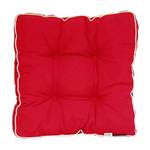 Coussin d'assise Panama II Tissu - Rouge