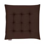 Coussin d'assise T-Dove Chocolat - 40 x 40 cm