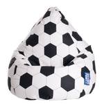 Sitzsack Bean Bag Fussball Baumwollstoff - Höhe: 90 cm