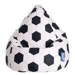 Sitzsack Bean Bag Fussball Baumwollstoff - Höhe: 110 cm