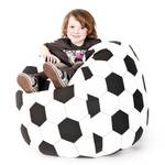 Sitzsack Bean Bag Fussball Baumwollstoff - Höhe: 110 cm