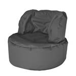 Fauteuil pouf Bebop Uni Scuba Tissu - Basalte