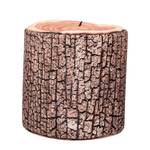 Pouf DotCom Wood Tissu - Largeur : 50 cm