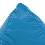 Pouf a sacco Easy L Microfibra - Blu