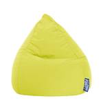 Pouf a sacco Easy L Microfibra - Giallo pastello