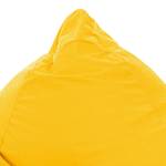 Pouf poire Easy XL Microfibre - Jaune