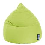 Pouf poire Easy XL Microfibre - Vert clair