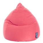 Pouf poire Easy XL Microfibre - Rose foncé