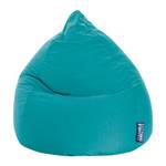 Pouf poire Easy XL Microfibre - Turquoise