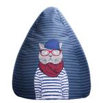 Sitzsack Sailor Cat Webstoff - Katzenmotiv