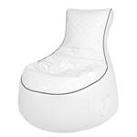 Pouf a sacco Swing Modo Tap Similpelle - Bianco