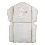 Coussin réducteur de siège Ourson Beige