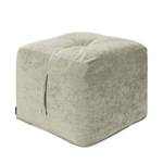 Pouf cubo Piton Velluto - Grigio