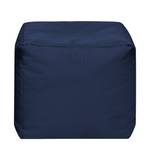 Pouf cubo Scuba Cube Tessuto piatto - Blu jeans