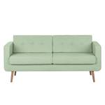 Sofa Croom I (3-Sitzer) Webstoff - Pastellgrün
