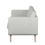 Sofa Croom III (3-Sitzer) Webstoff - Lichtgrau