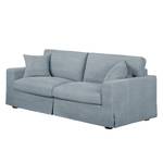 Sofa Alvito I (3-Sitzer) Webstoff Blaugrau