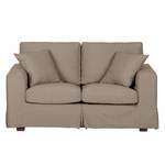 Sofa Alvito II (2-Sitzer) Webstoff Taupe