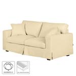 Sofa Alvito III (2,5-Sitzer) Webstoff Creme