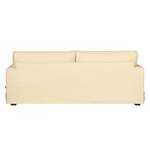 Sofa Alvito III (3-Sitzer) Webstoff Creme