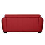 Sofa Alzira (3-Sitzer) Echtleder Rot