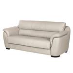 Sofa Alzira (3-Sitzer) Echtleder Taupe