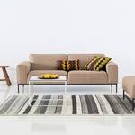 Sofa Ampio (3-Sitzer) Webstoff Stoff Floreana: Kamel - Grau