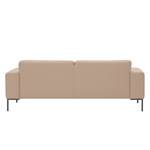 Sofa Ampio (3-Sitzer) Webstoff Stoff Floreana: Kamel - Grau