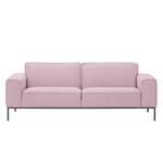 Sofa Ampio (3-Sitzer) Webstoff Stoff Floreana: Rosa - Grau