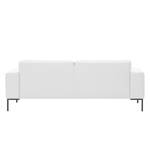 Sofa Ampio (3-Sitzer) Webstoff Stoff Floreana: Weiß - Grau