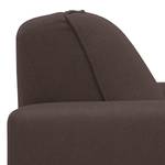 Sofa Ampio (3-Sitzer) Webstoff Stoff Naya: Braun - Grau