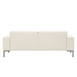 Sofa Ampio (3-Sitzer) Webstoff Stoff Naya: Hellbeige - Grau