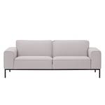 Sofa Ampio (3-Sitzer) Webstoff Stoff Naya: Grau-Beige - Schwarz