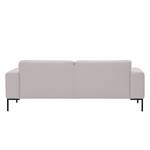 Sofa Ampio (3-Sitzer) Webstoff Stoff Naya: Grau-Beige - Schwarz