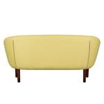 Sofa Anna (2-Sitzer) Webstoff Webstoff - Stoff Meda: Gelb