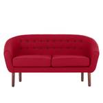 Sofa Anna (2-Sitzer) Webstoff Rot