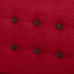 Canapé Anna (2 places) Textile - Rouge