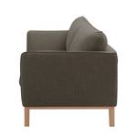 Sofa Argoon (3-Sitzer) Webstoff Braungrau