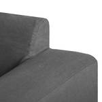 Sofa Ashton (3-Sitzer) Baumwollstoff Grau