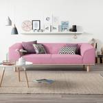 Sofa Aya (3-Sitzer) Webstoff Webstoff - Rosa